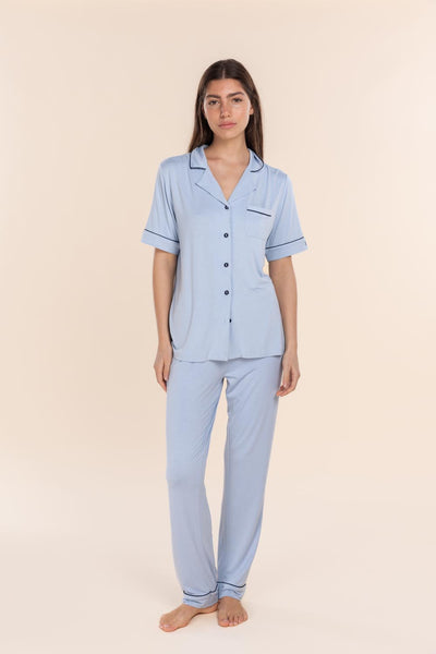 Jenna Bamboo Long PJ Set