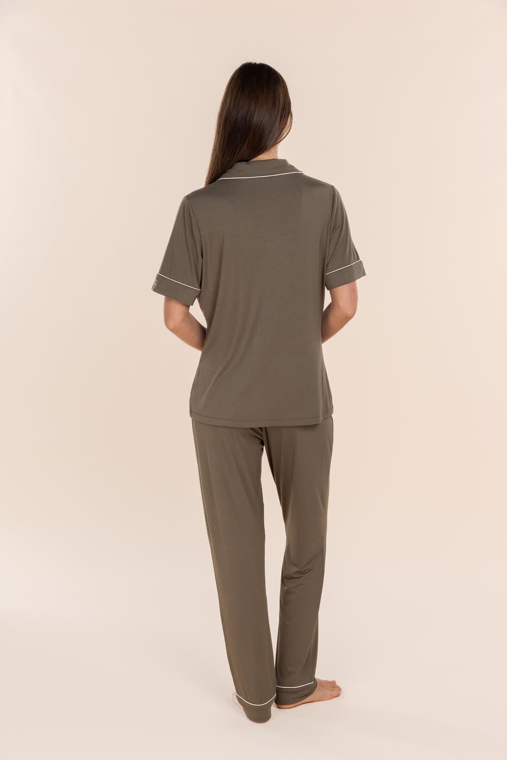 Jenna Bamboo Long PJ Set
