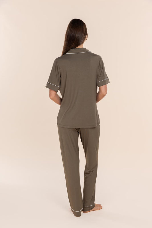 Jenna Bamboo Long PJ Set