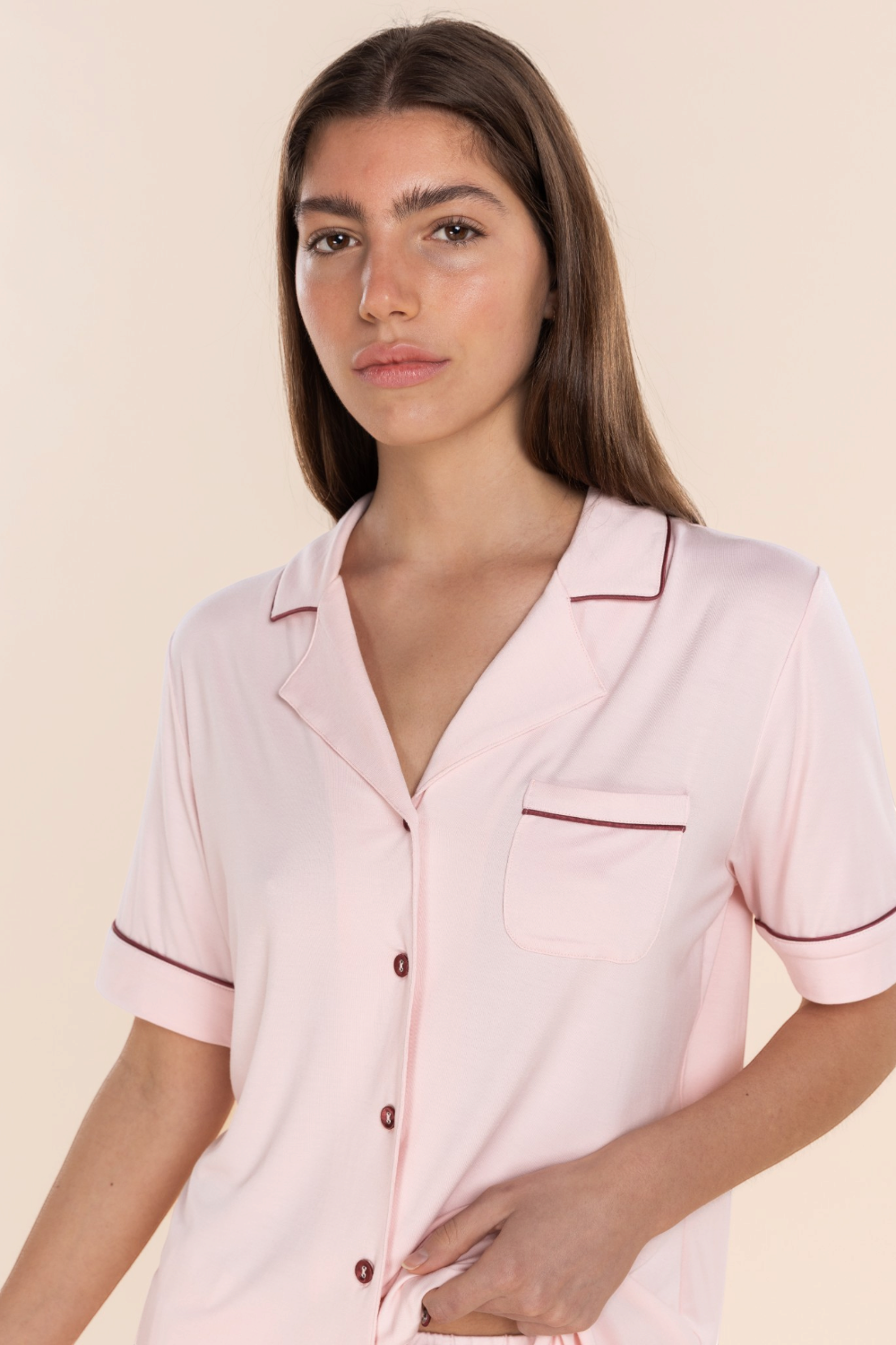 Jenna Bamboo Long PJ Set