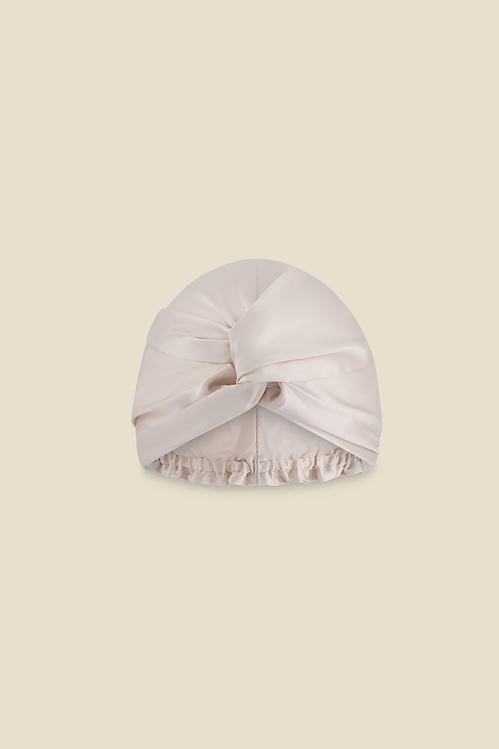 Majestic Pink Pure Silk Turban - Gingerlilly Sleepwear