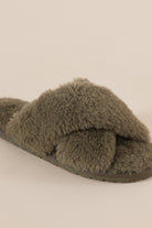 Milan Plush Slipper - Gingerlilly Sleepwear