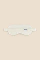 Opulent Ivory Pure Silk Eyemask - Gingerlilly Sleepwear