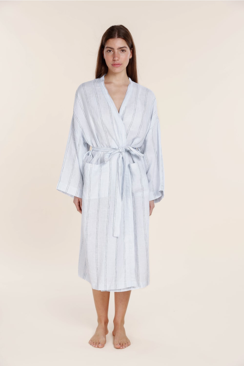 Rosalind Linen Robe