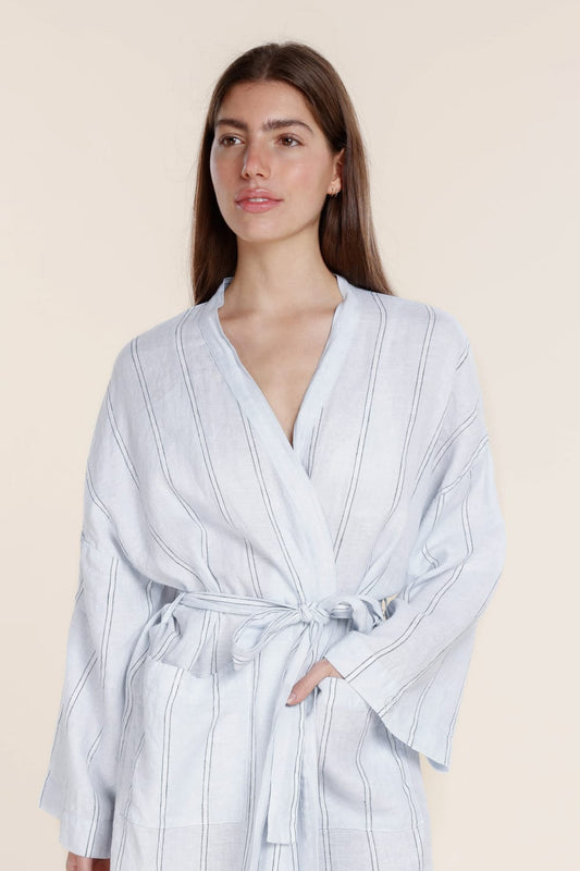 Rosalind Linen Robe