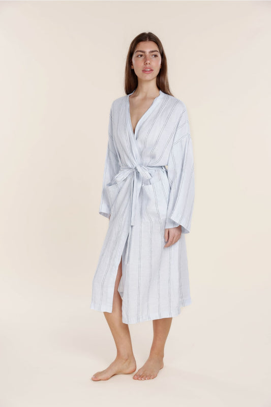 Rosalind Linen Robe