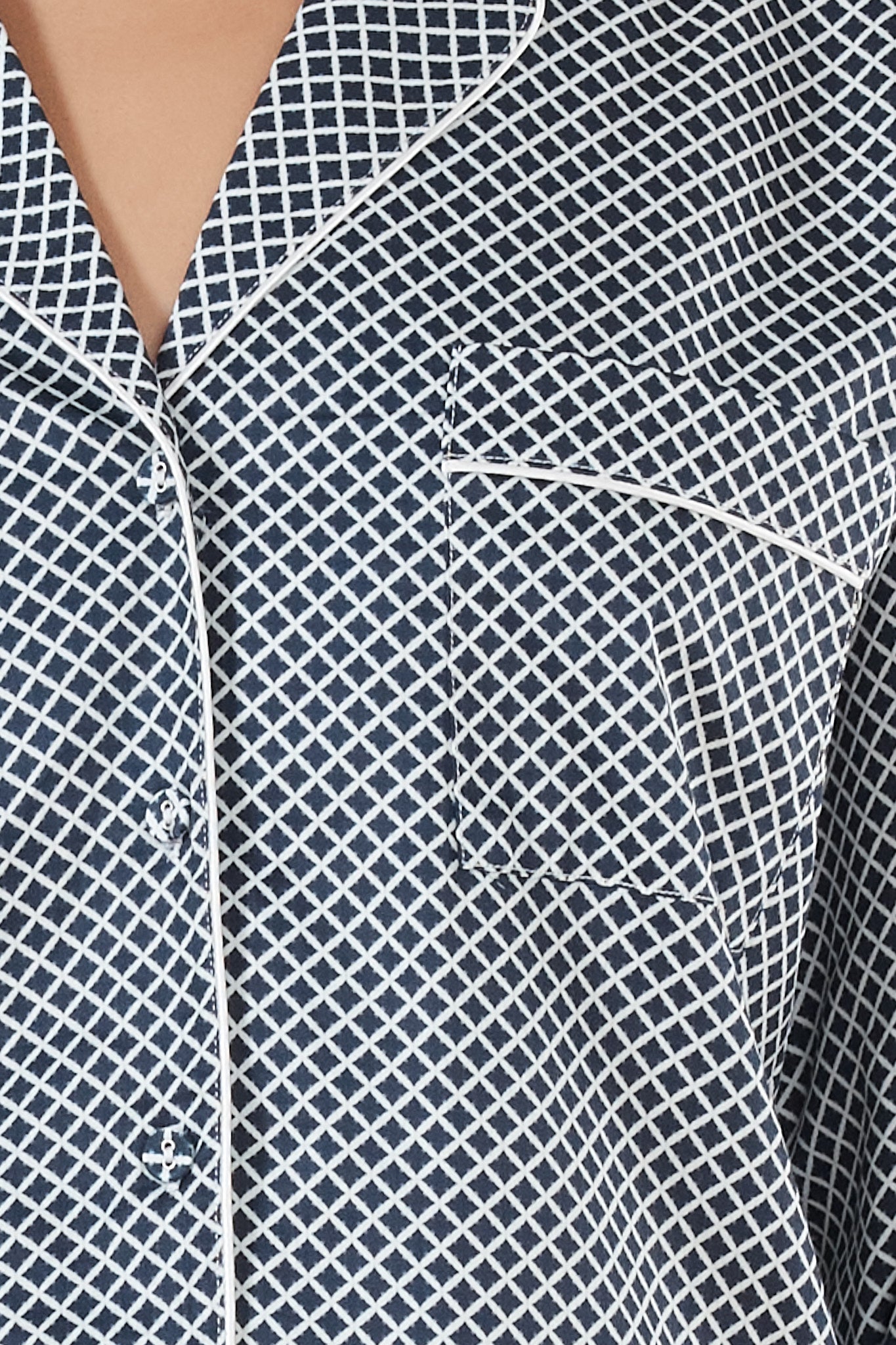 Sky Diamond Cotton PJ set - Gingerlilly Sleepwear