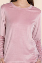 Thea Velour Lounge Set Dusty Pink | Women’s Loungewear Set
