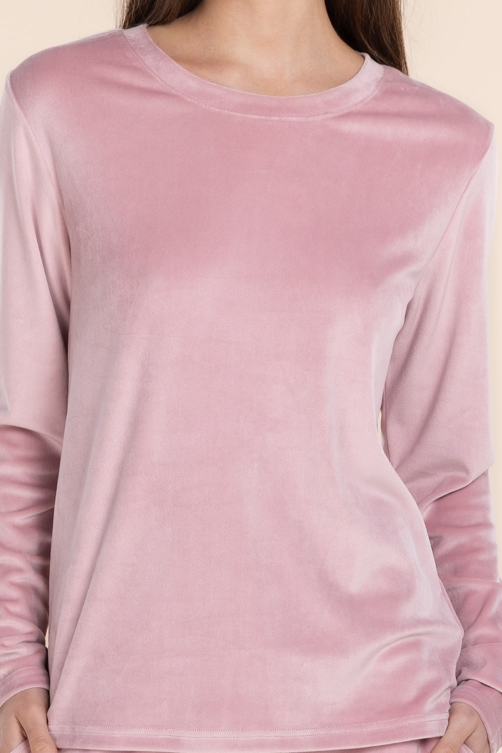 Thea Velour Lounge Set Dusty Pink | Women’s Loungewear Set